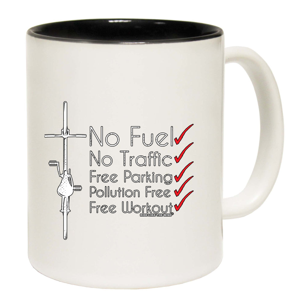 Rltw No Fuel No Traffic - Funny Coffee Mug