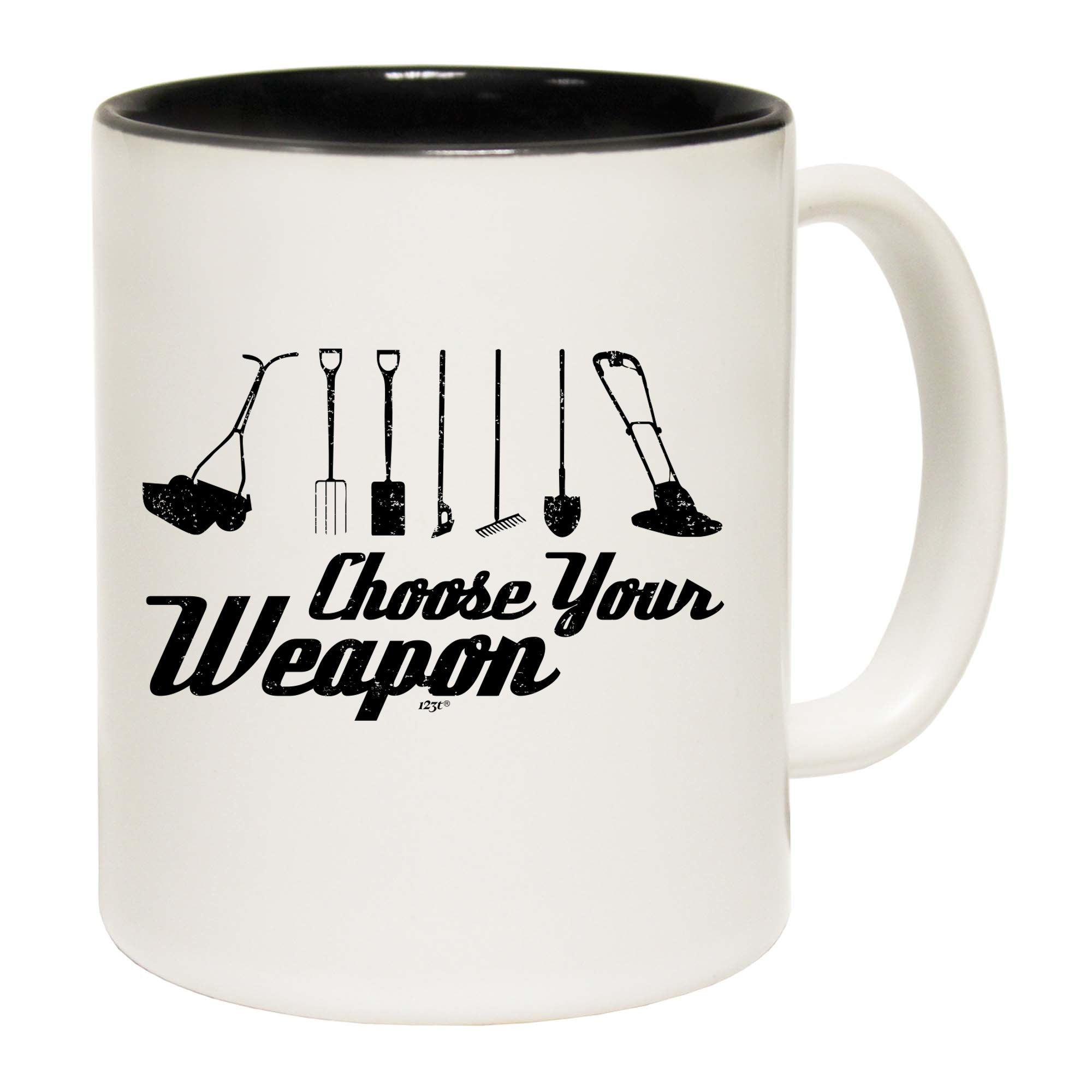 Gardening Choose Your Weapon - Funny Coffee Mug Cup