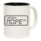 Monday Nope Am Clock Glin The Dark - Funny Coffee Mug