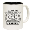 October Scorpio Birthday All Men Are Created Equal - Funny Coffee Mug