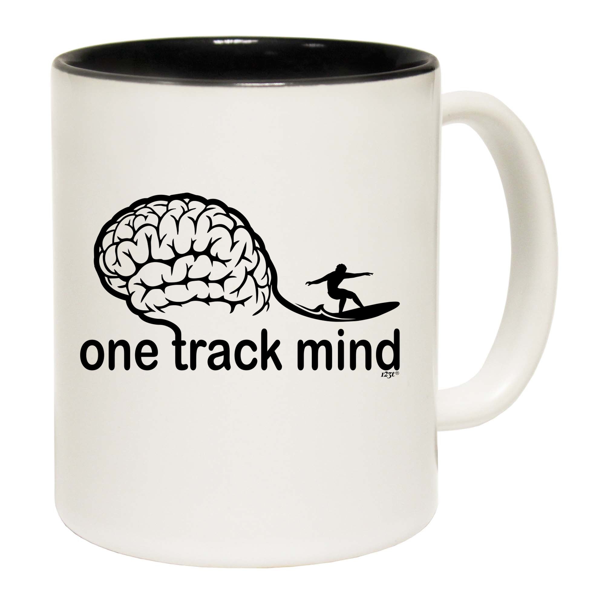 One Track Mind Surf - Funny Coffee Mug