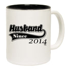 Husband Since 2014 - Funny Coffee Mug Cup