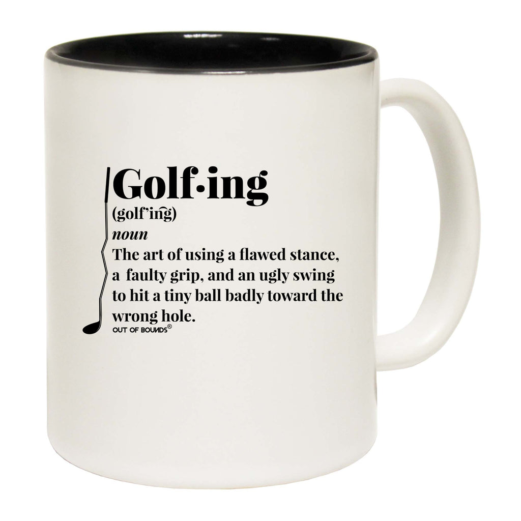 Oob Golfing Noun - Funny Coffee Mug