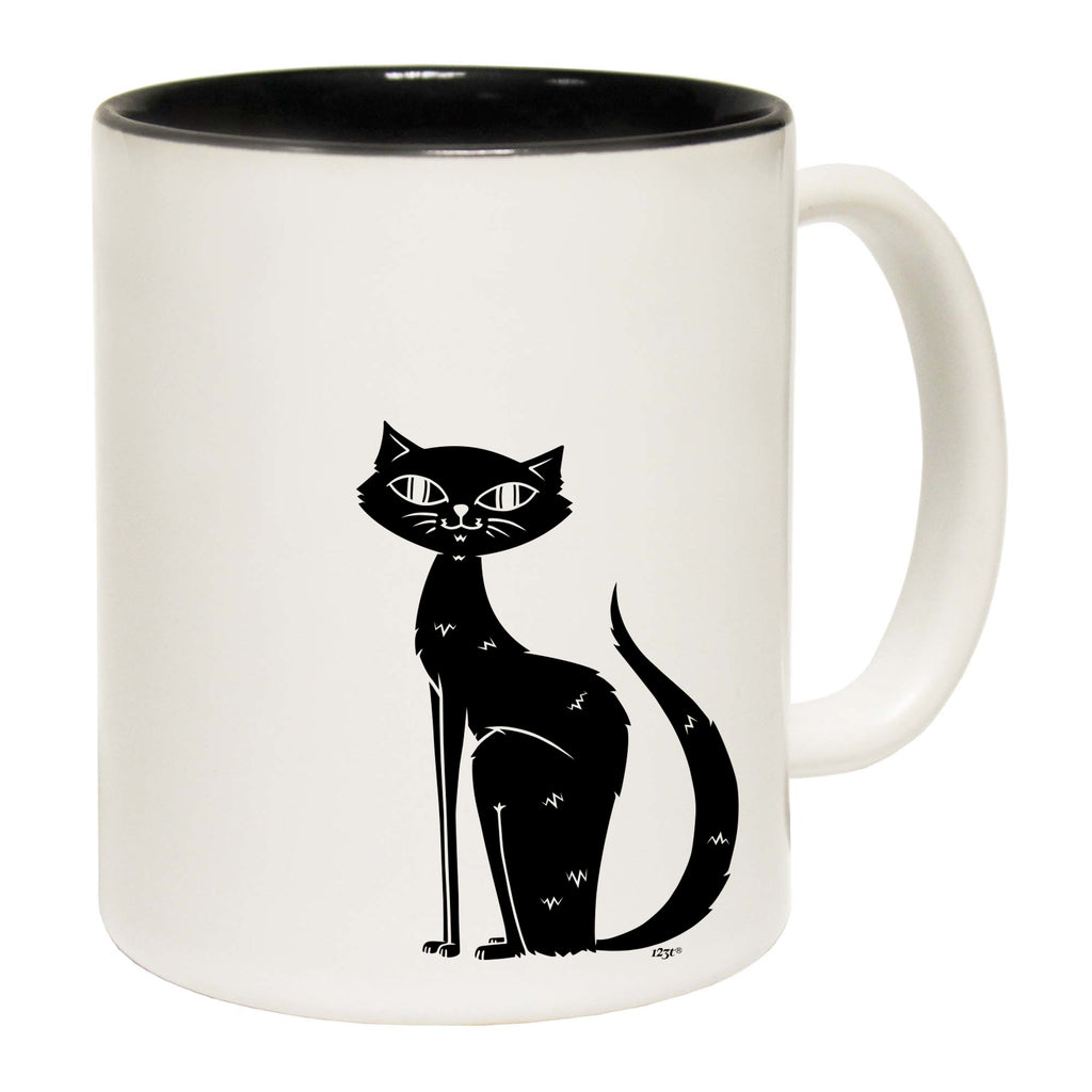 Cat Sitting - Funny Coffee Mug Cup