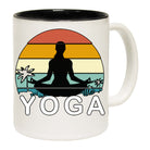 Yoga Sunset - Funny Coffee Mug