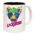 Lioness Retro Lion - Funny Coffee Mug