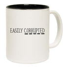 Easily Corrupted - Funny Coffee Mug
