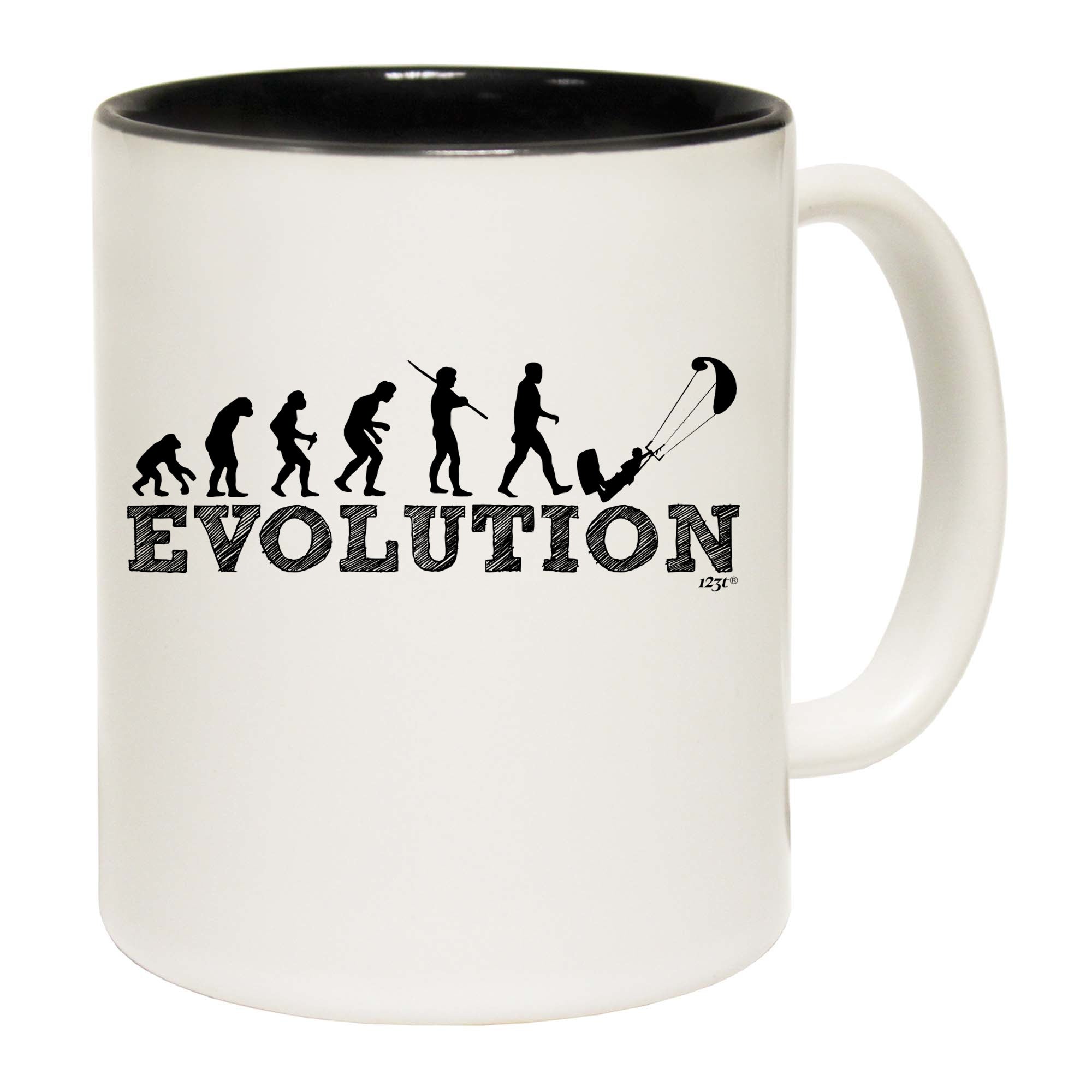 Evolution Kitesurf - Funny Coffee Mug Cup