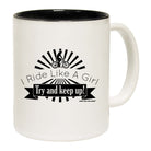 I Ride Like A Girl Try And Keep Up - Funny Coffee Mug