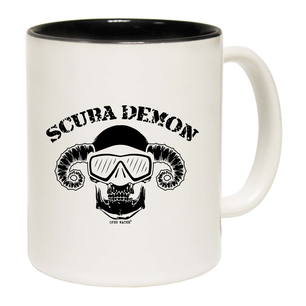 Ow Scuba Demon - Funny Coffee Mug
