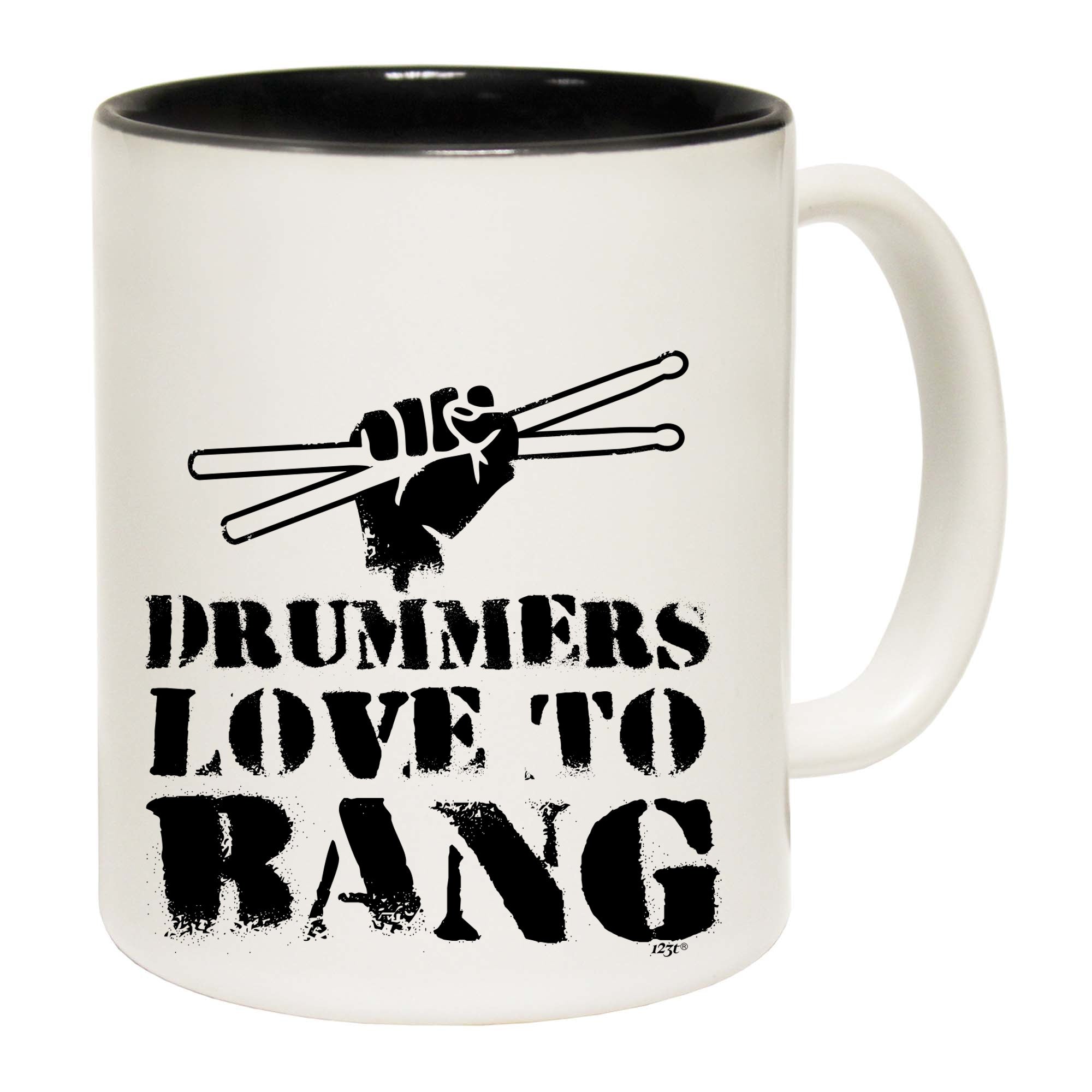 Drummers Love To Bang Music Drum - Funny Coffee Mug Cup