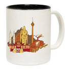 Kuala Lumpur Malaysia Country Flag Destination - Funny Coffee Mug