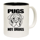 Pugs Not Drugs - Funny Coffee Mug
