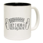 Ssshhh Yep Hear A Beer Calling Me - Funny Coffee Mug