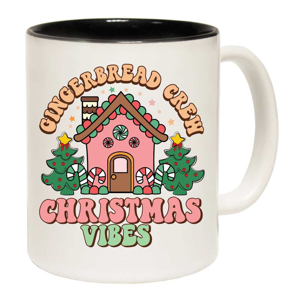 Christmas Retro Gingerbread Crew - Funny Coffee Mug