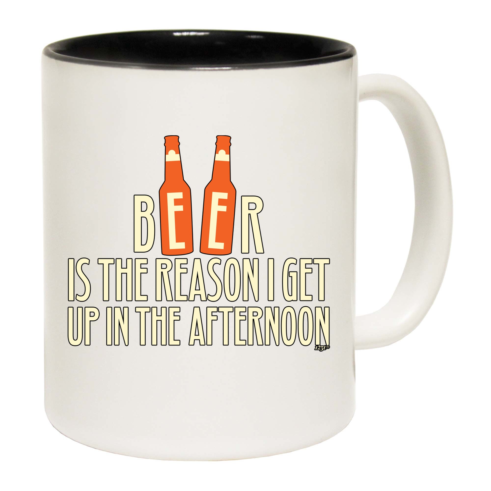 Beer Is The Reason Get Up In The Afternoon - Funny Coffee Mug Cup