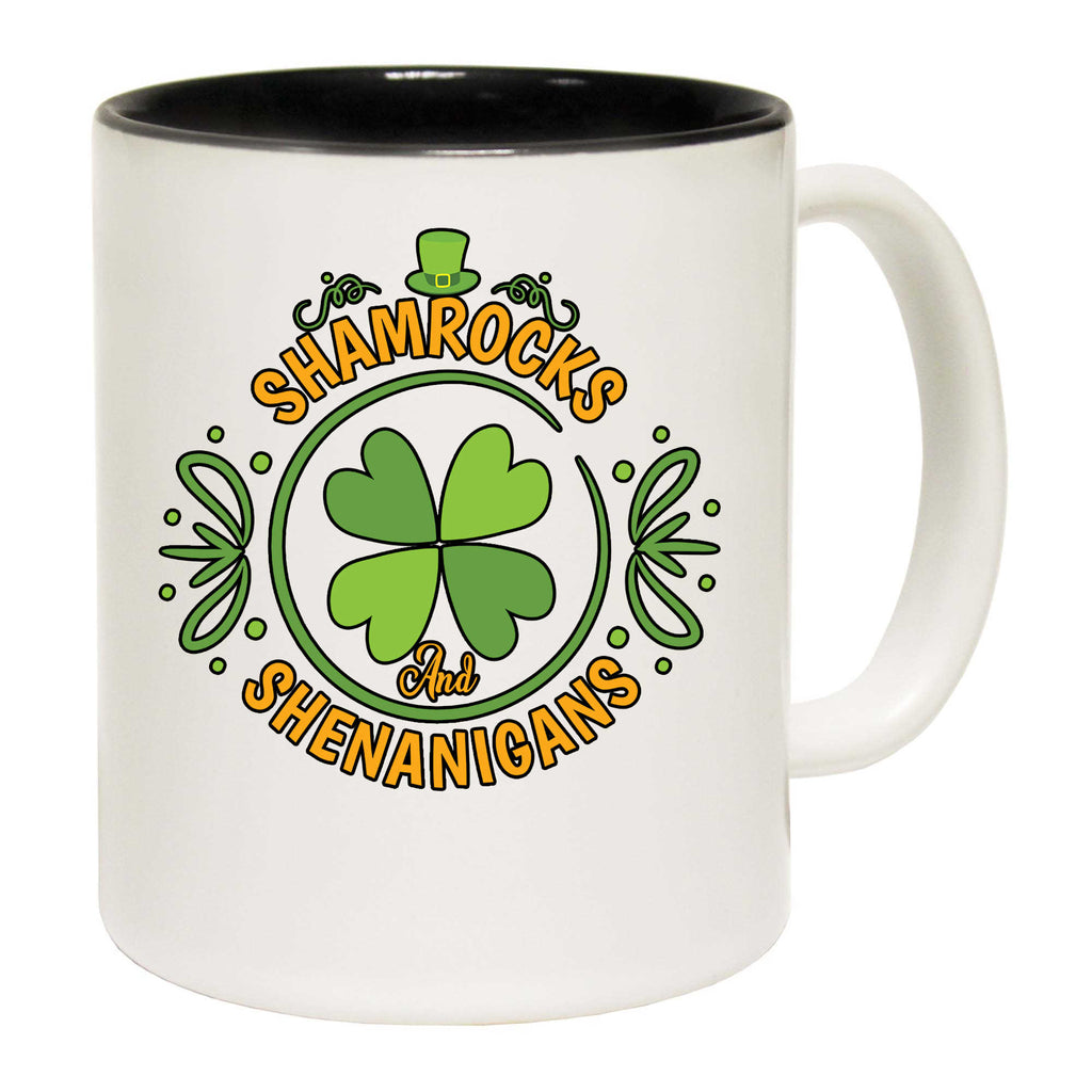 Shamrocks And Shenanigans Irish St Patricks Day Ireland - Funny Coffee Mug