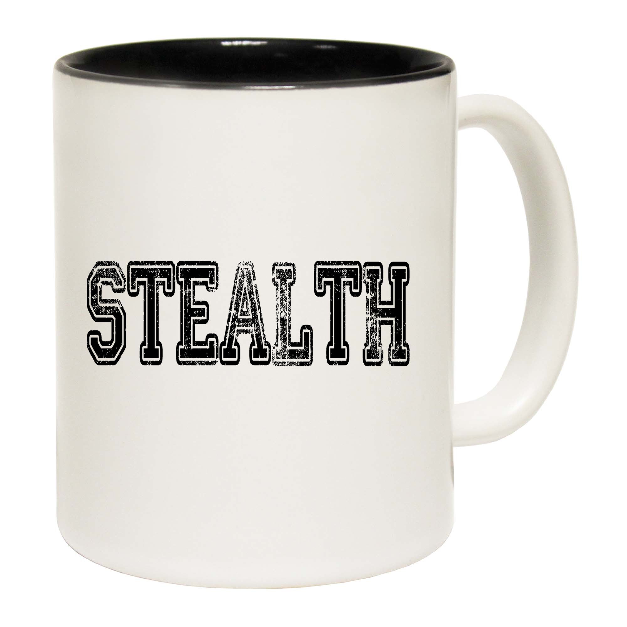 Stealth Black - Funny Coffee Mug