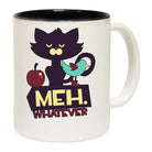 Meh Whatever Cat - Funny Coffee Mug
