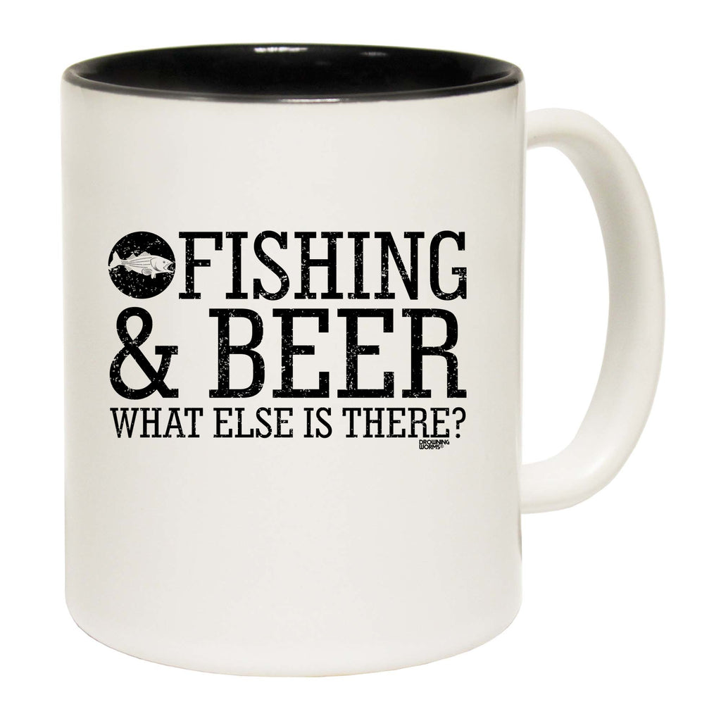 Dw Fishing And Beer What Else Is There - Funny Coffee Mug