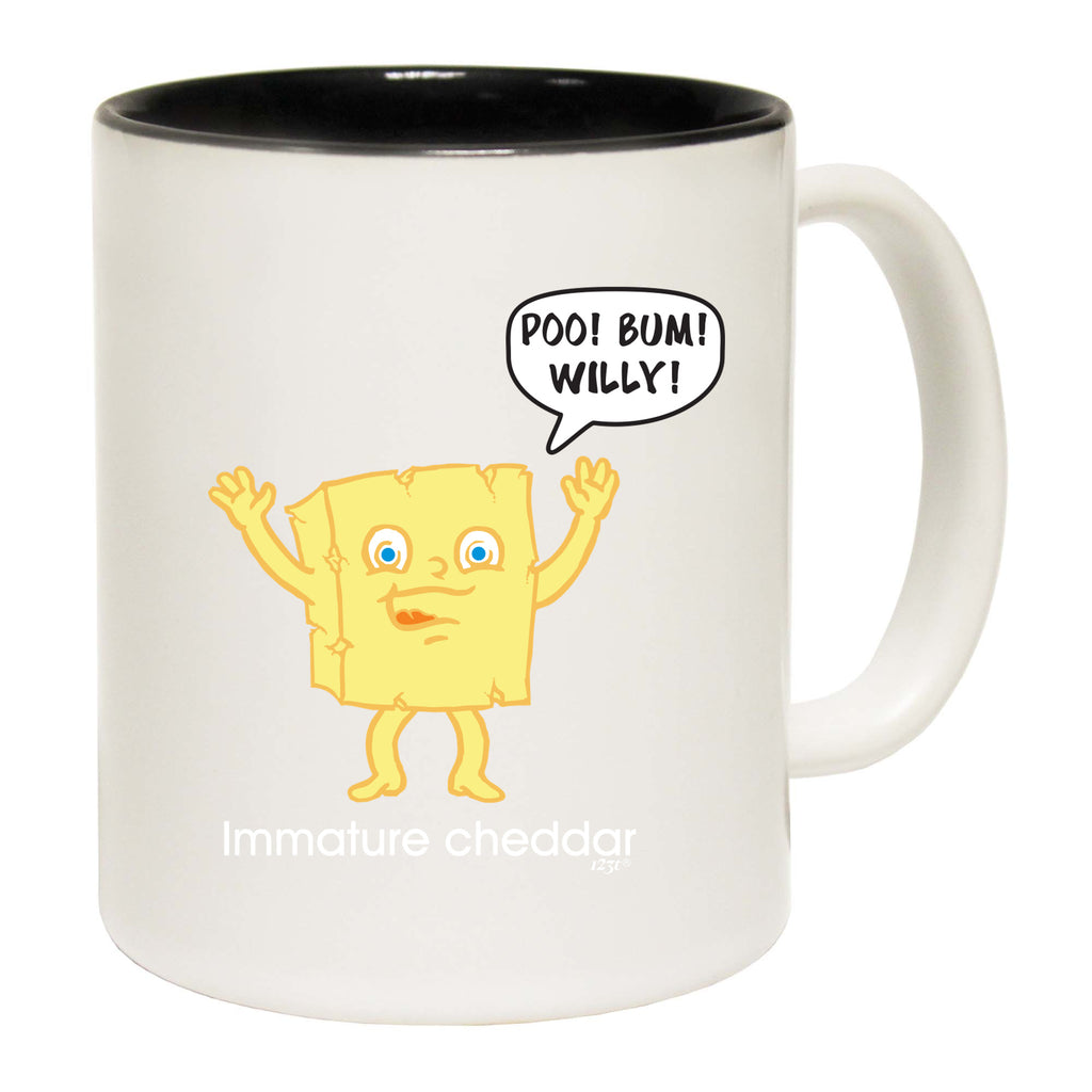 Immature Chedder - Funny Coffee Mug Cup