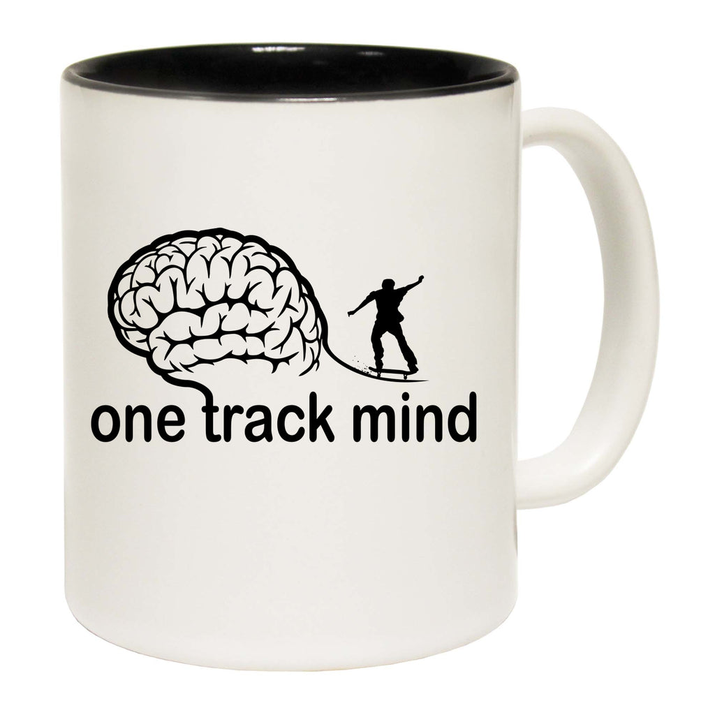 One Track Mind Skate - Funny Coffee Mug