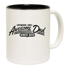 Awesome Dad Since 2019 - Funny Coffee Mug Cup