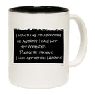 Would Like To Apologise - Funny Coffee Mug