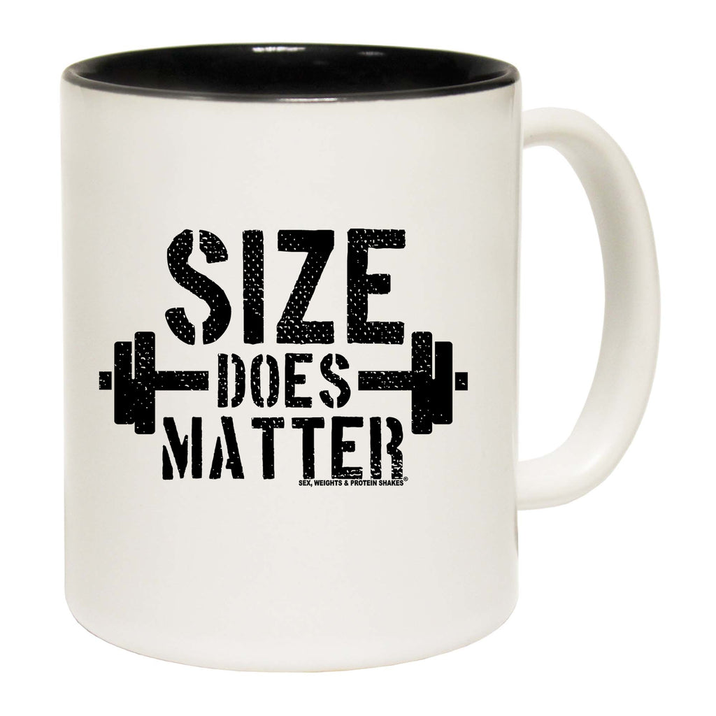 Gym Size Does Matter - Funny Coffee Mug