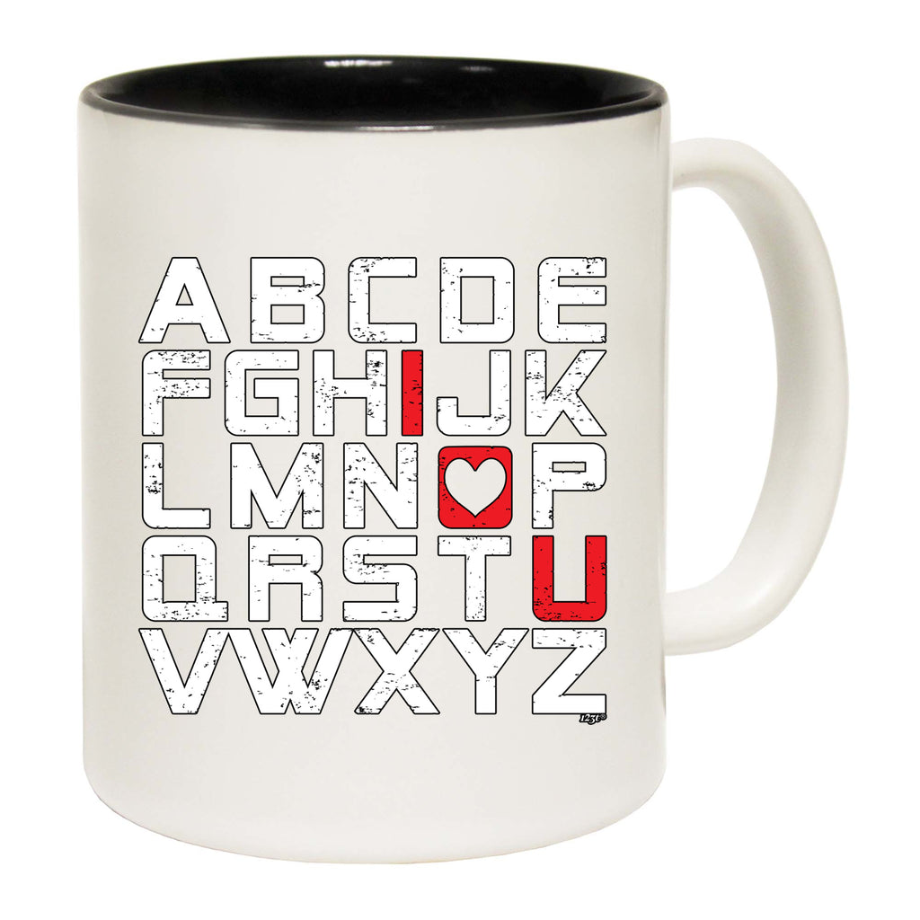 Alphabet Love You - Funny Coffee Mug Cup