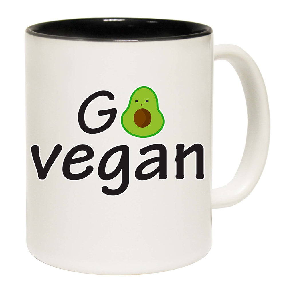 Go Vegan Avacado Food - Funny Coffee Mug