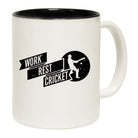 Work Rest Cricket - Funny Coffee Mug