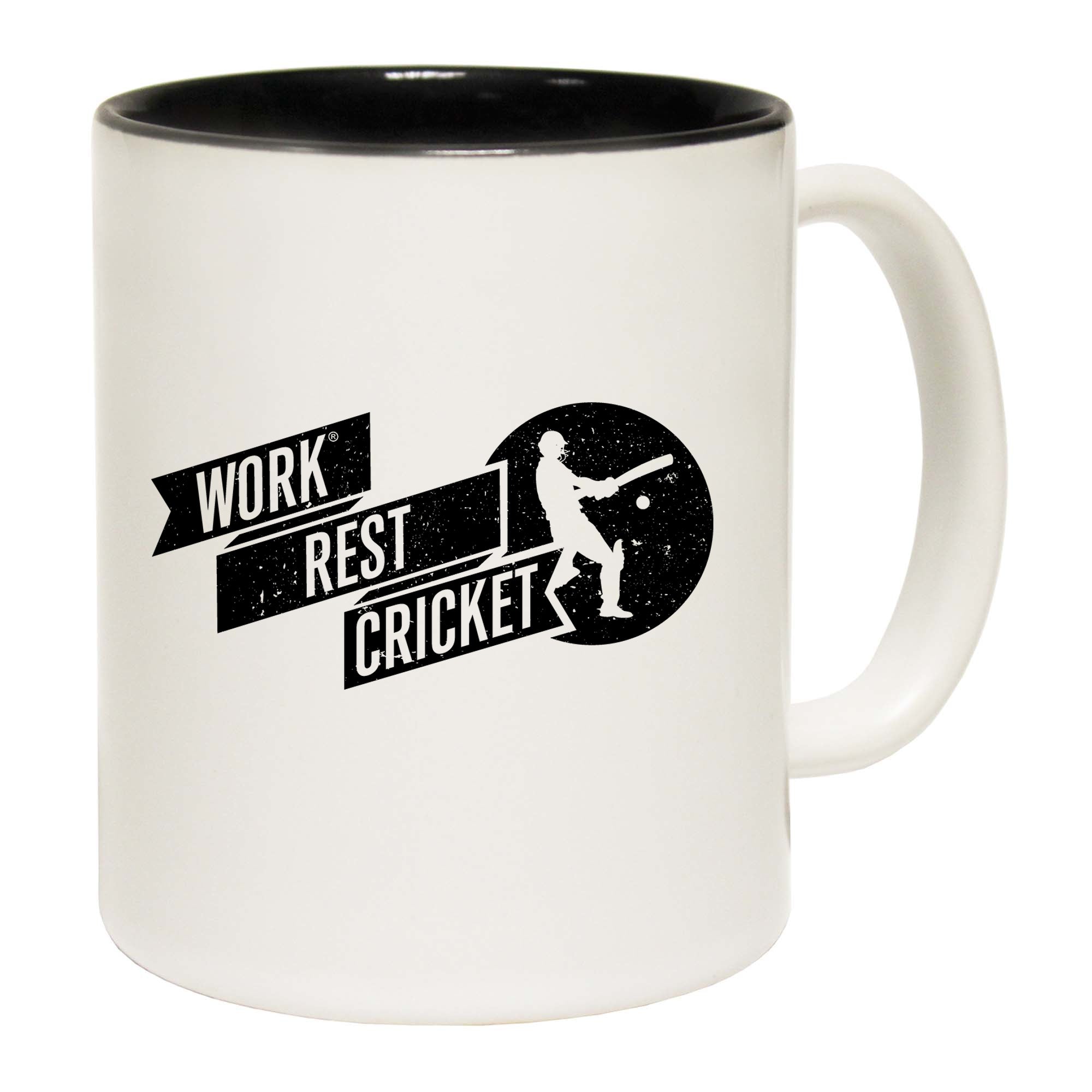 Work Rest Cricket - Funny Coffee Mug
