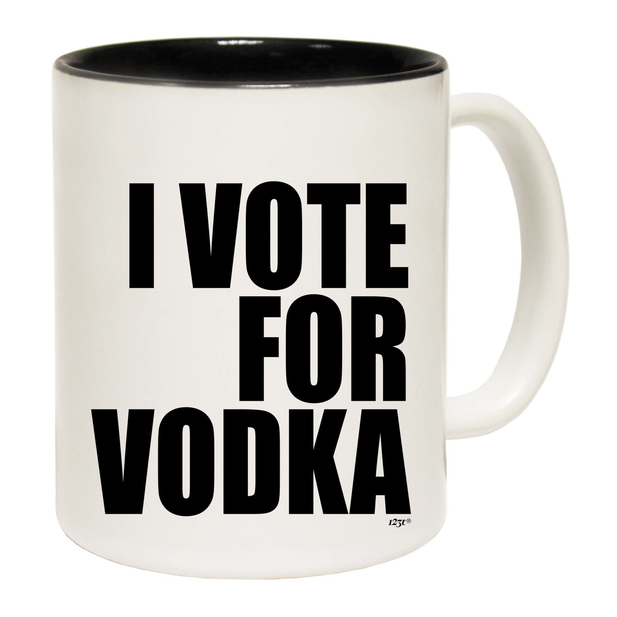 Vote For Vodka - Funny Coffee Mug