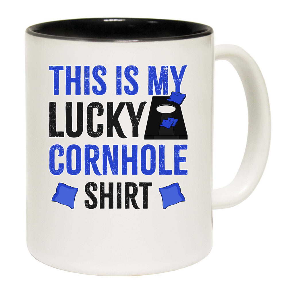 This Is My Lucky Cornhole Shirt - Funny Coffee Mug