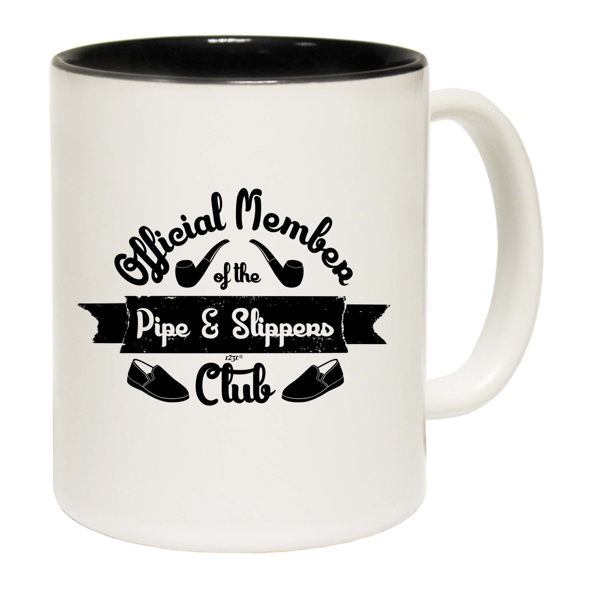 Official Member Pipe And Slippers Club - Funny Coffee Mug