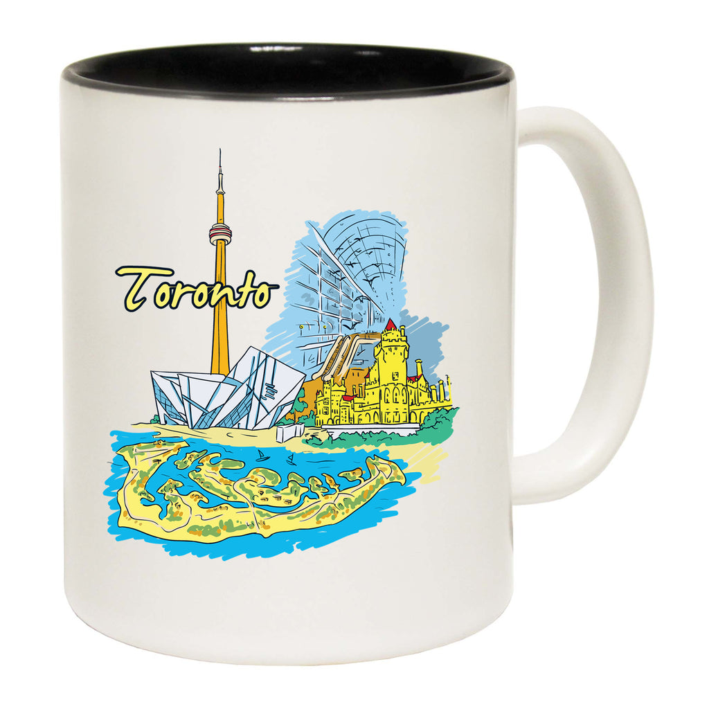 Toronto Canada Country Flag Destination - Funny Coffee Mug