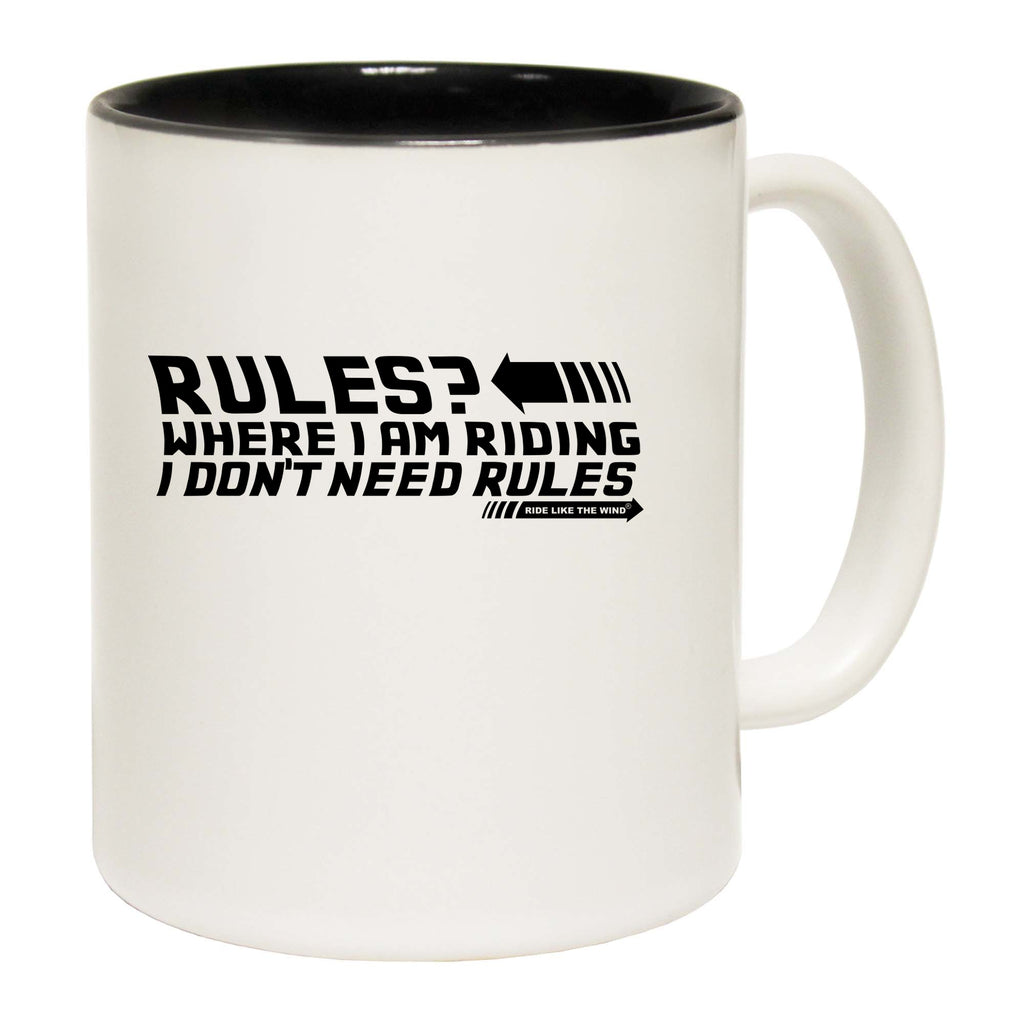 Rltw Rules Where I Am Riding - Funny Coffee Mug