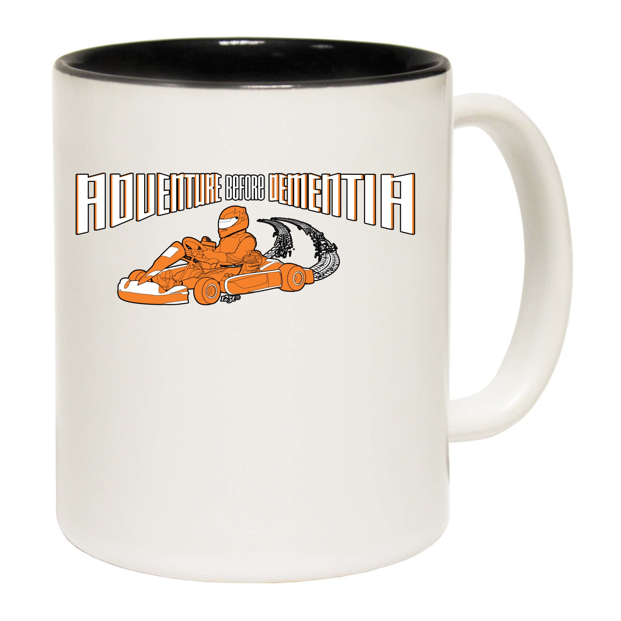 Go Kart Adventure Before - Funny Coffee Mug Cup