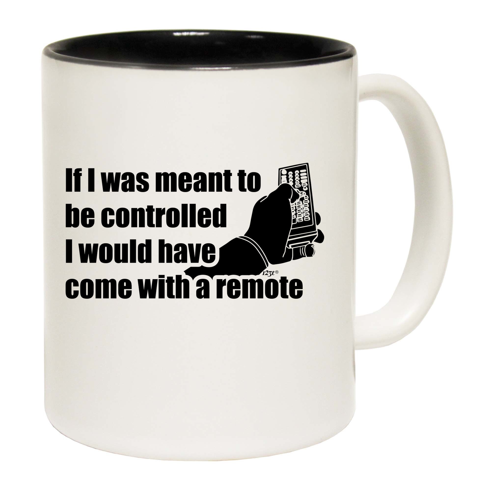 If Was Meant To Be Controlled Come With A Remote - Funny Coffee Mug Cup