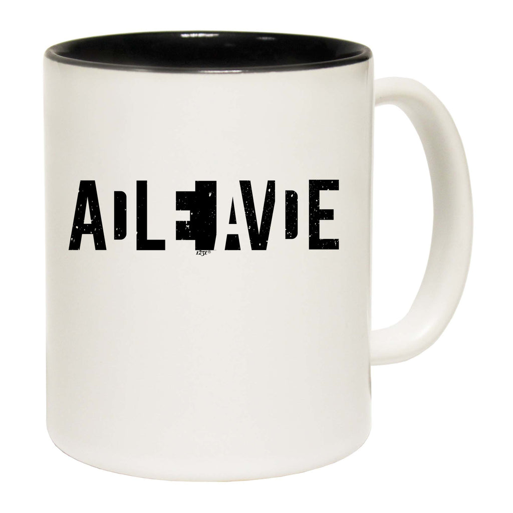 Dead Or Alive Illusion - Funny Coffee Mug Cup