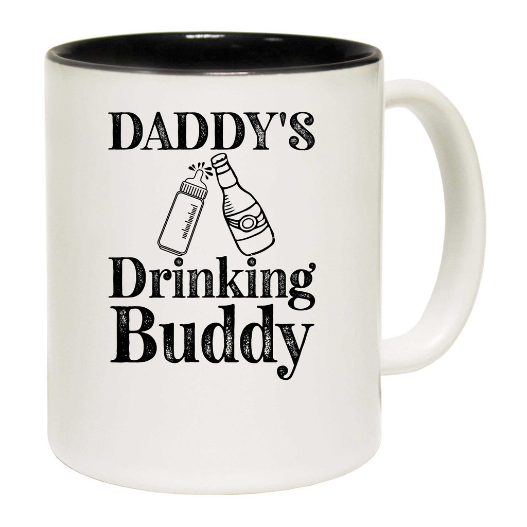 Daddys Drinking Buddy File Baby Father - Funny Coffee Mug