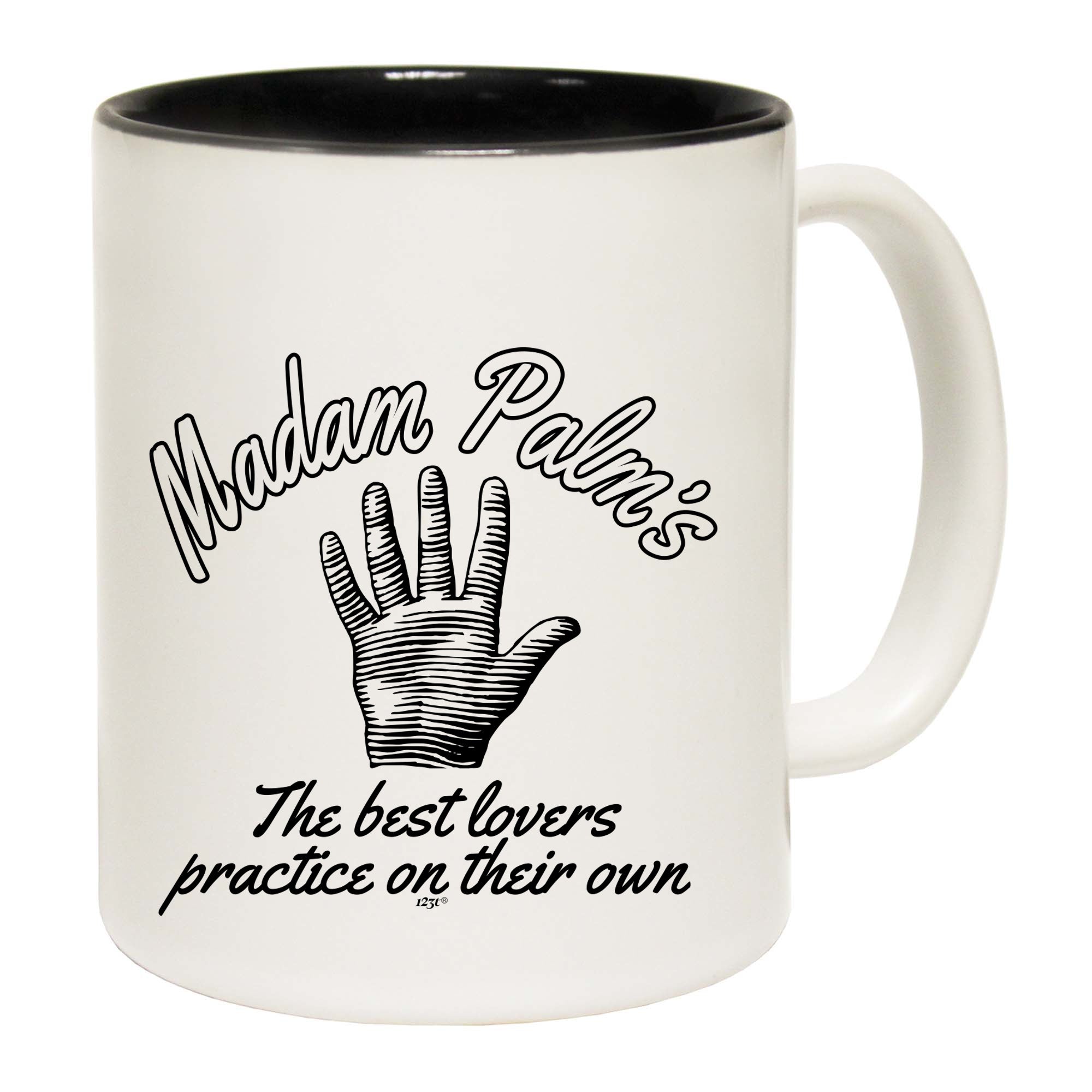 Madam Palms The Best Lovers Practice - Funny Coffee Mug