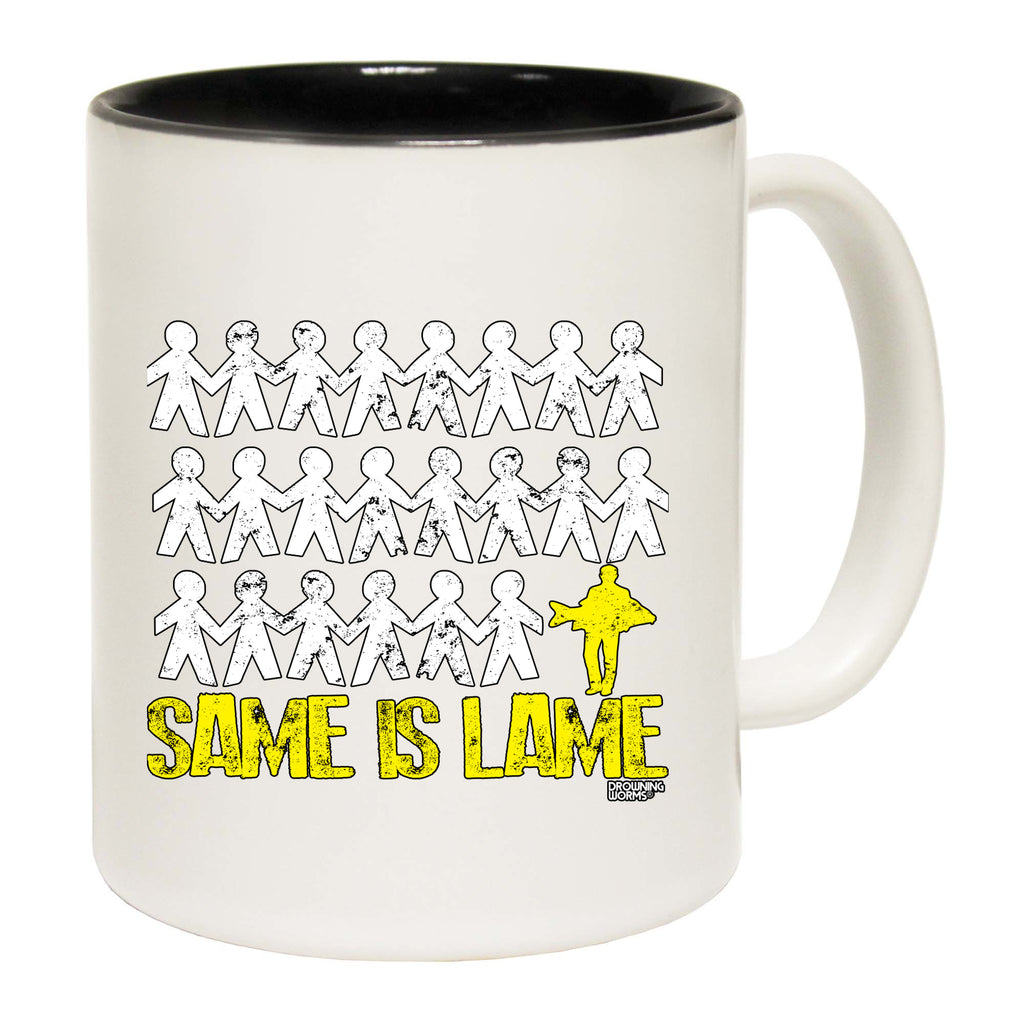 Dw Same Is Lame Carp Fish - Funny Coffee Mug
