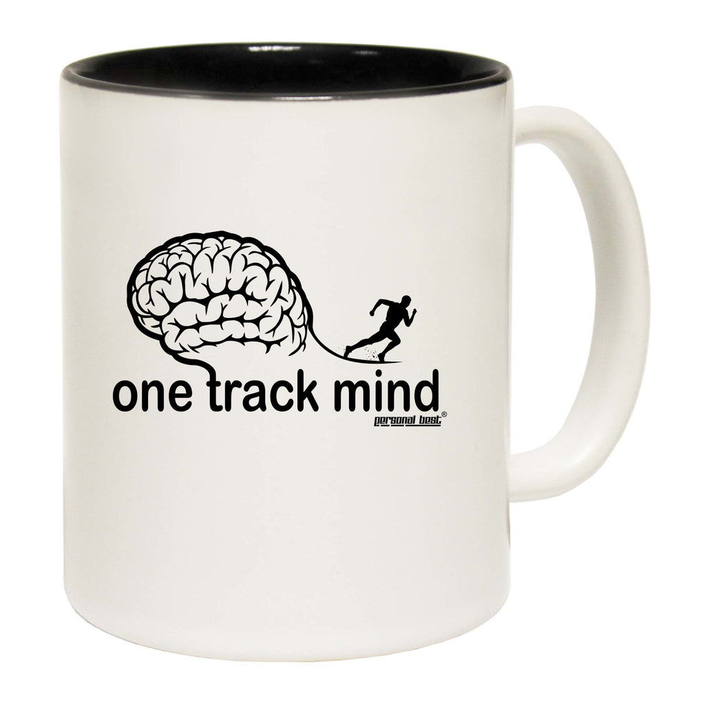 Pb One Track Mind - Funny Coffee Mug