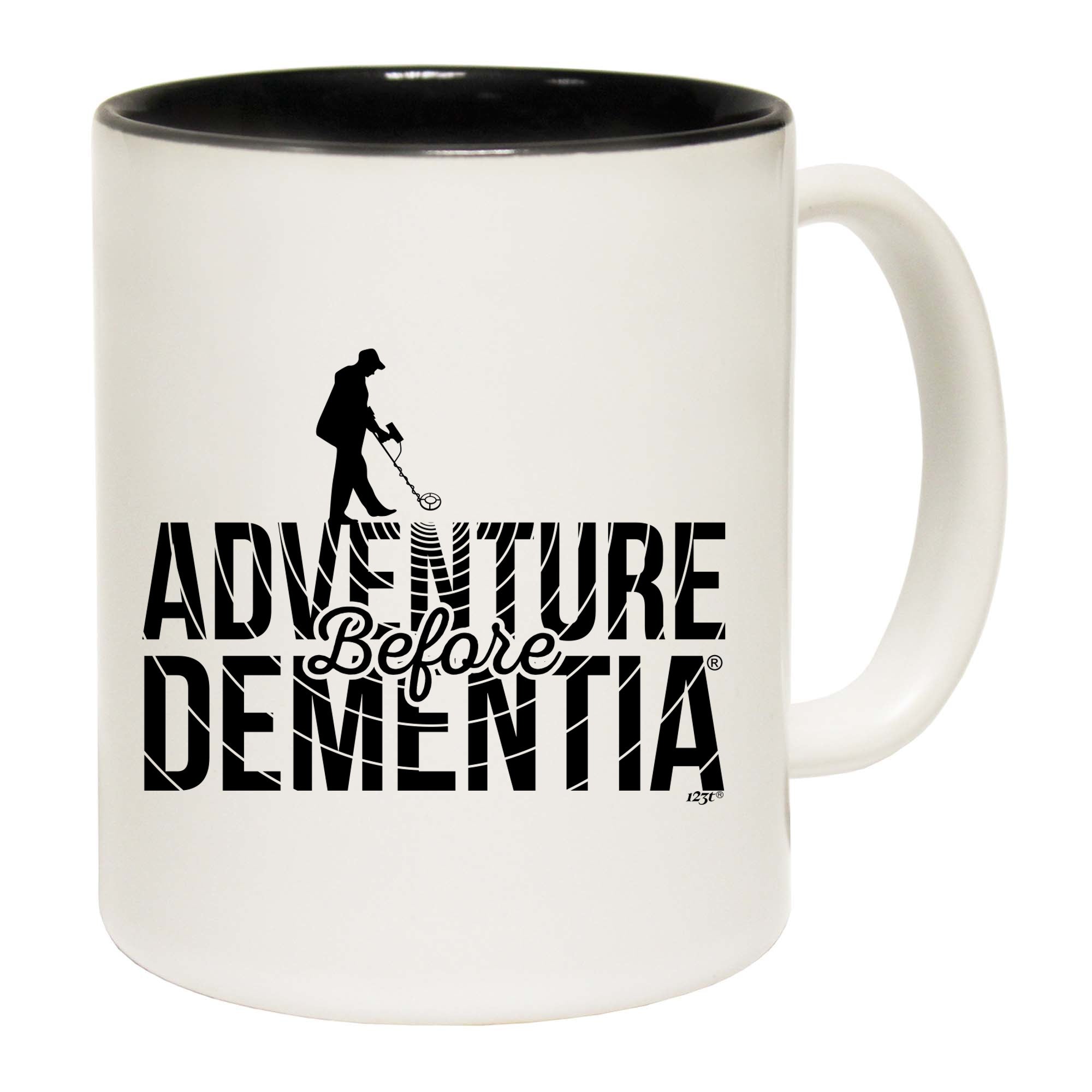 Metal Detector Adventure Before - Funny Coffee Mug