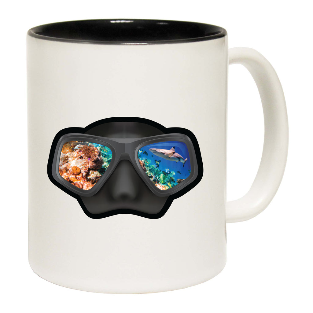 Ow Scuba Goggles Versacam - Funny Coffee Mug