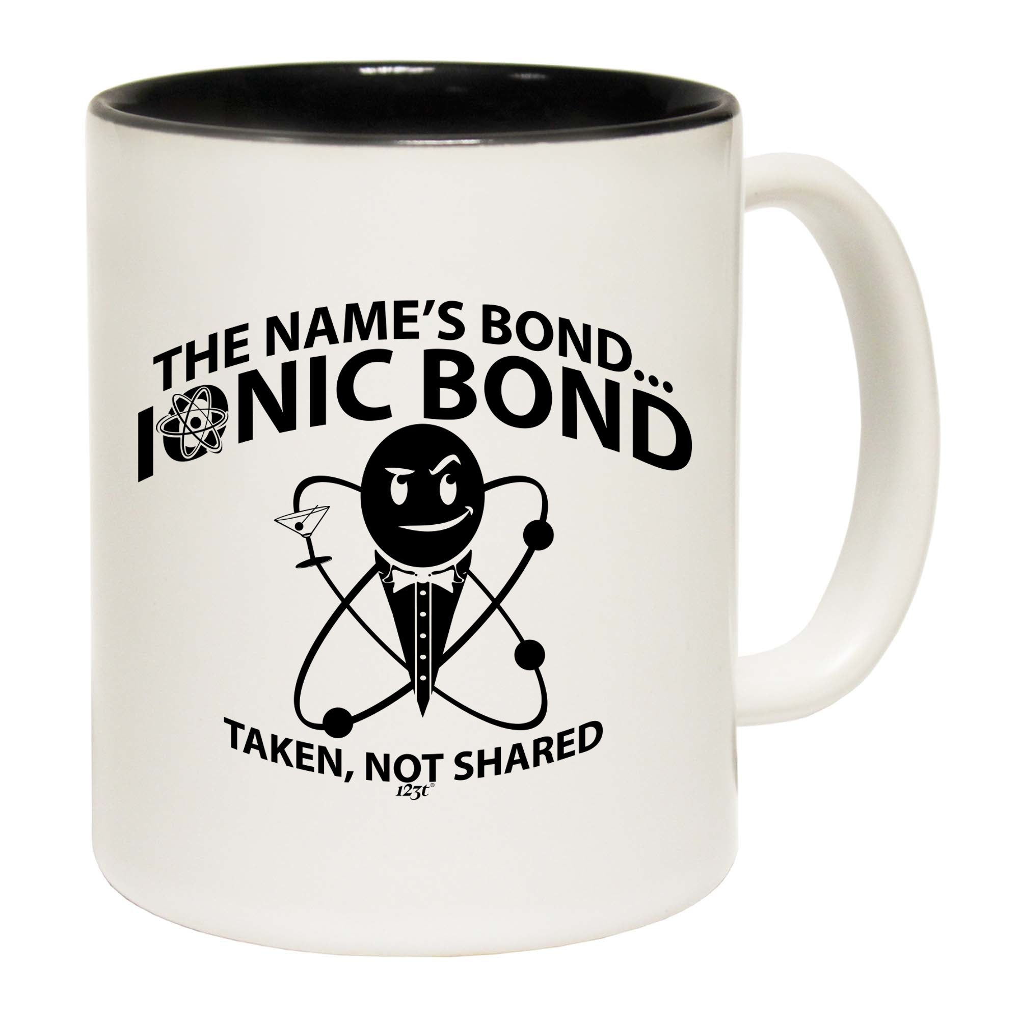 The Names Bond Ionic Bond - Funny Coffee Mug