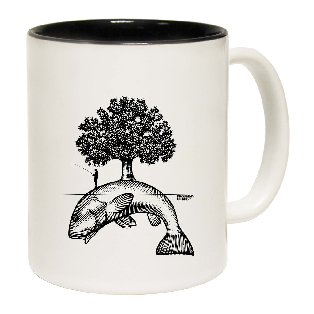 Dw Fish Island - Funny Coffee Mug