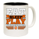 Eat Sleep Play Volleyball - Funny Coffee Mug